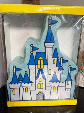 Vintage Walt Disney Parks & Resorts Cinderella's Castle Night Light Lamp NEW Box